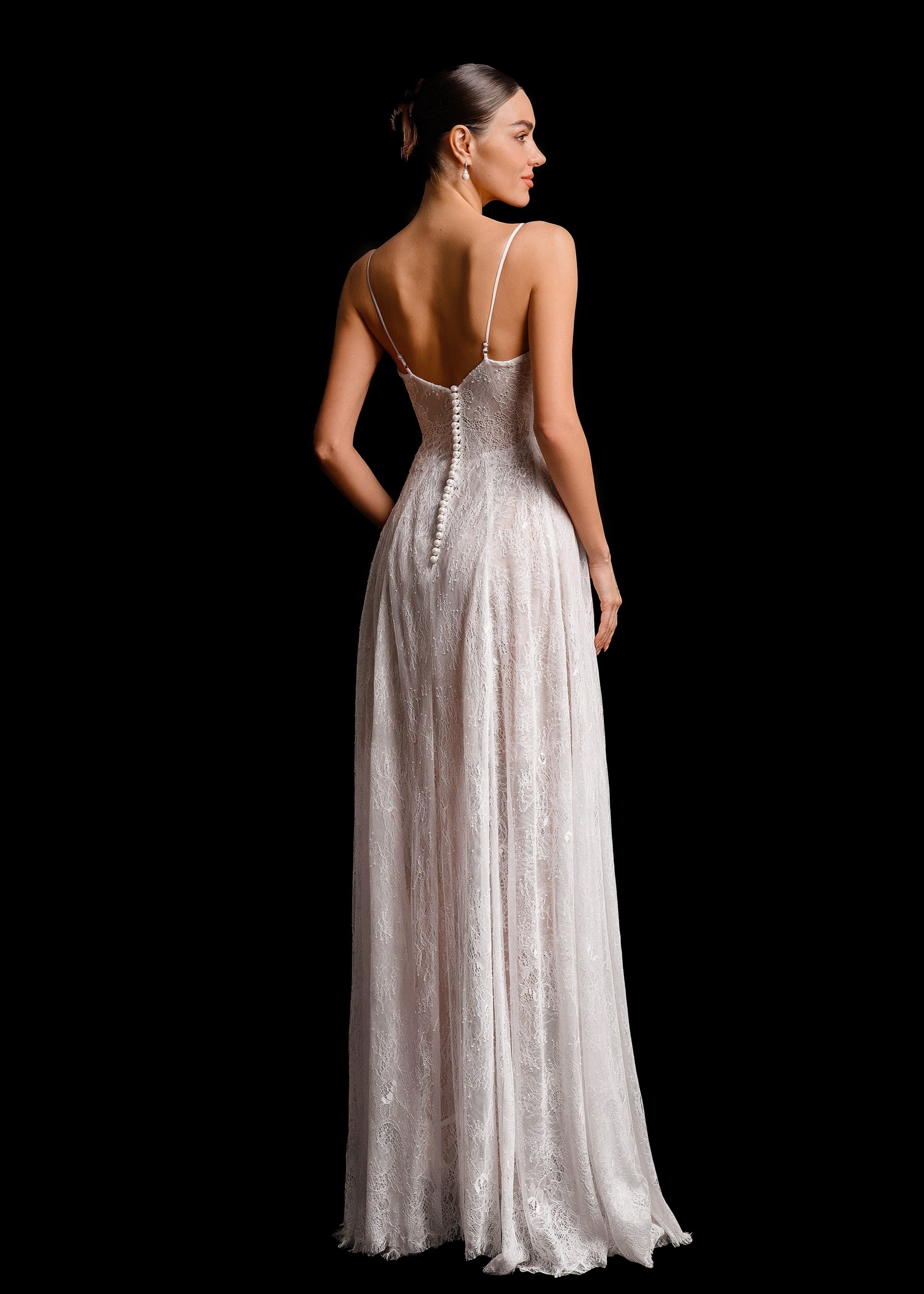 Violet long dress