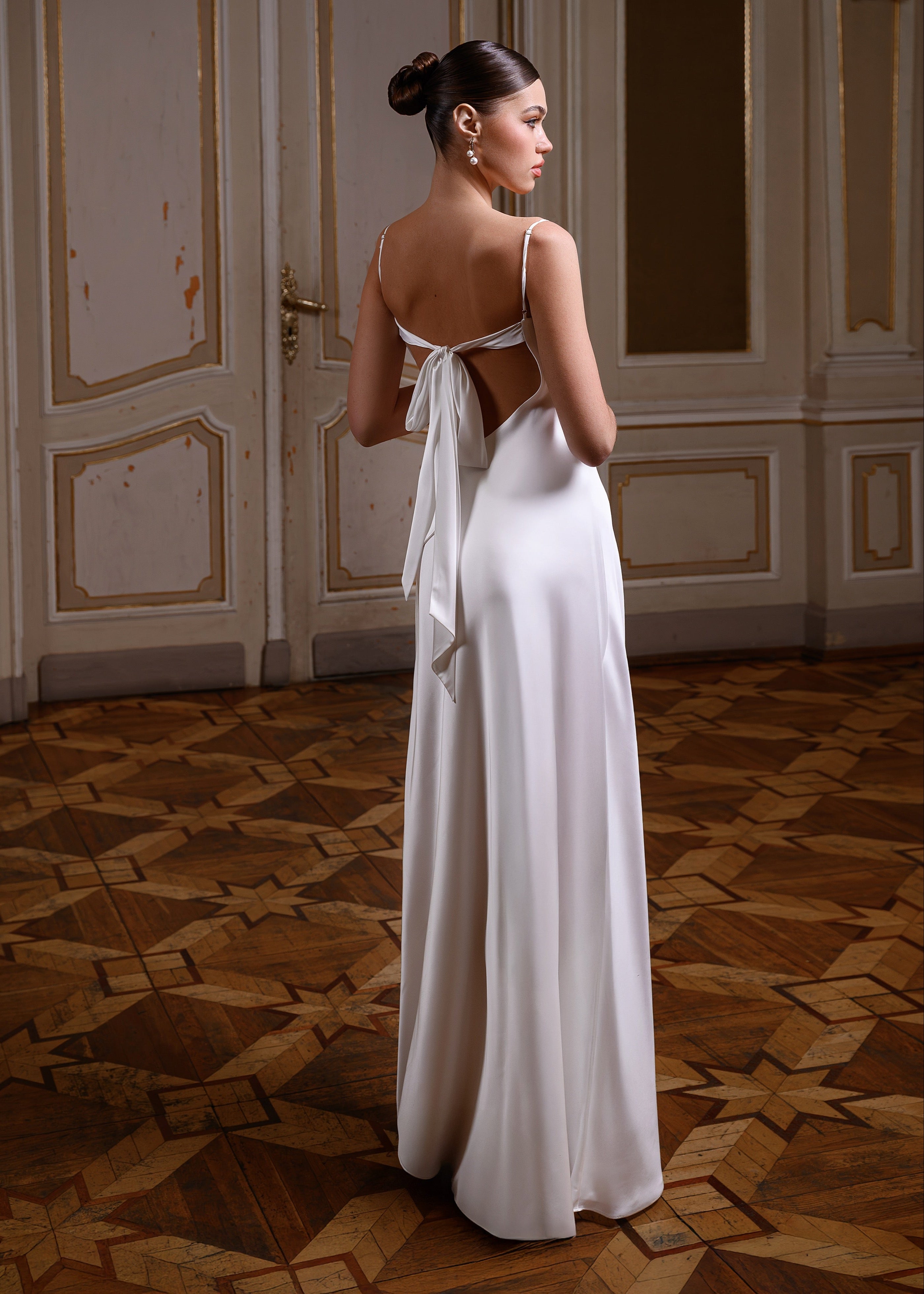 Diana long slip dress