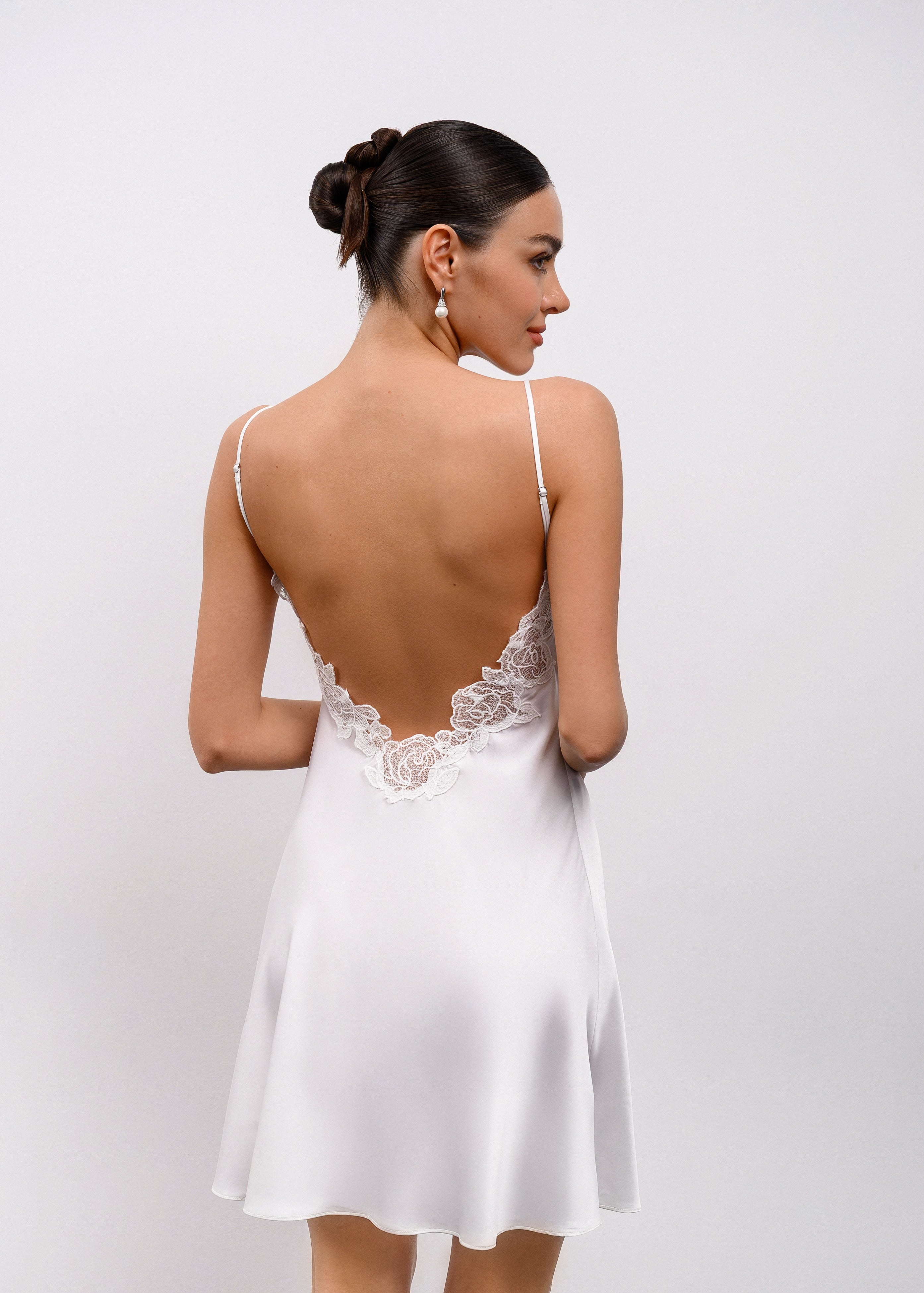 Paola short slip dress