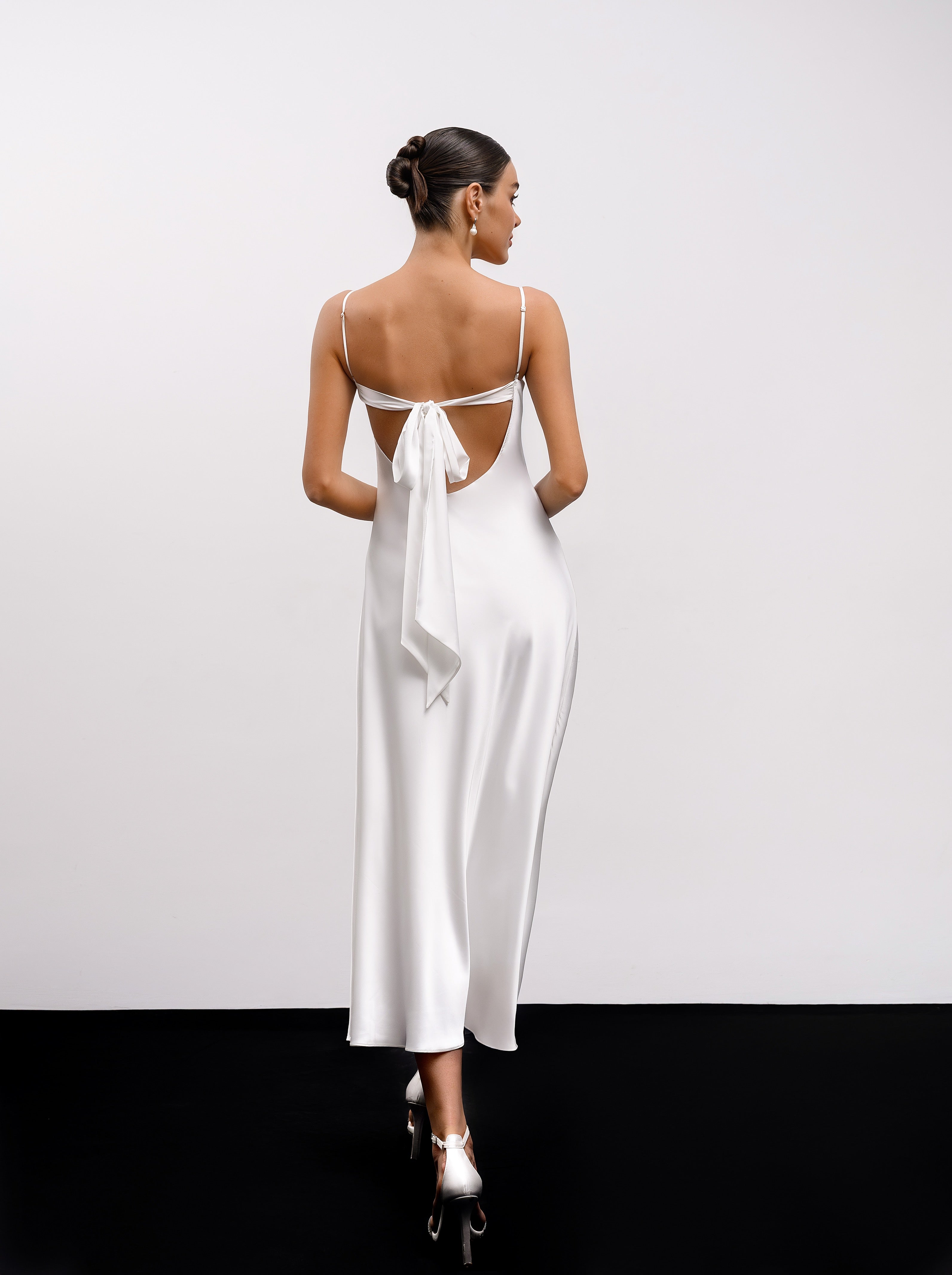 Diana midi slip dress