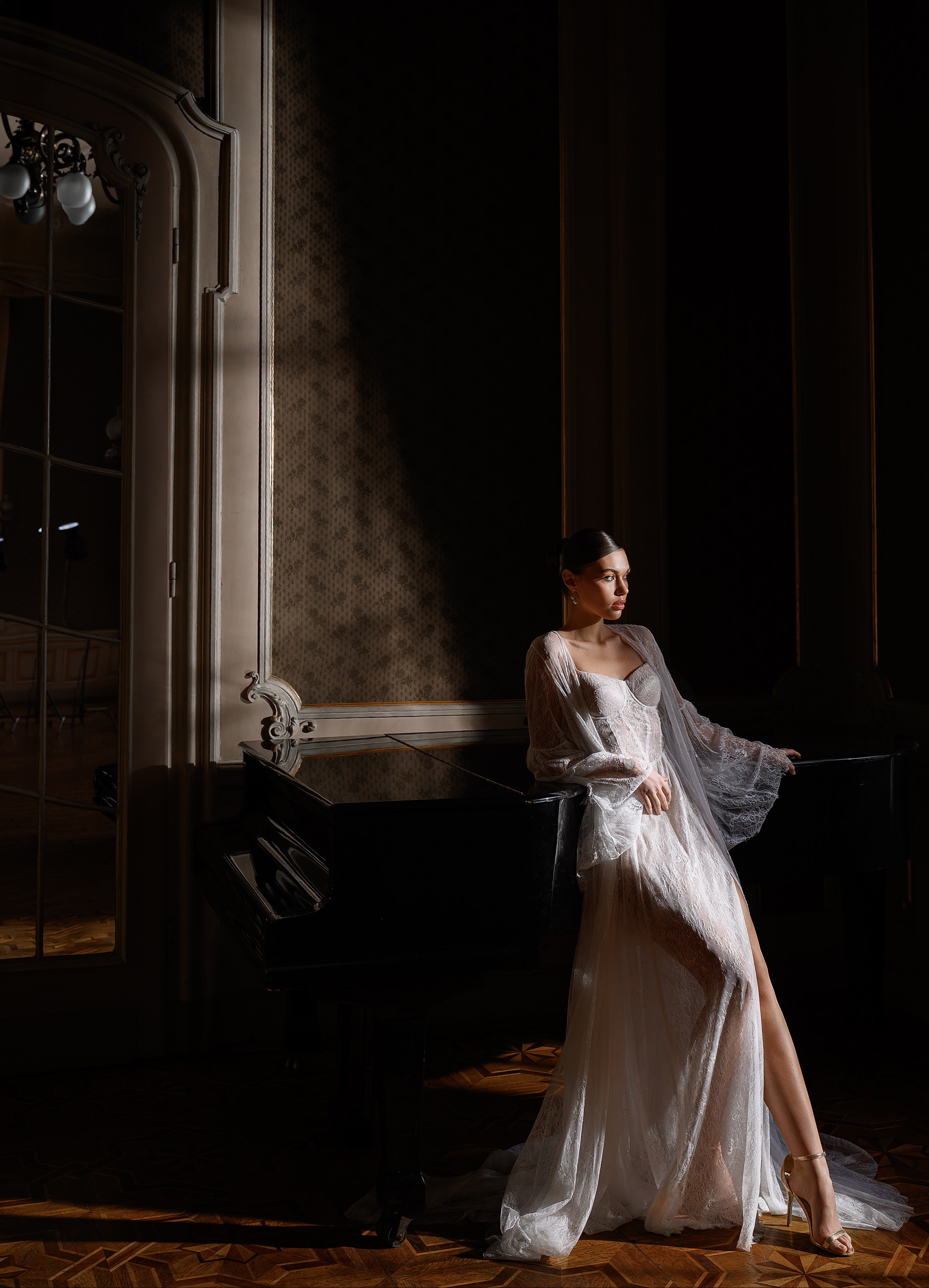 Lavina Bridal robe