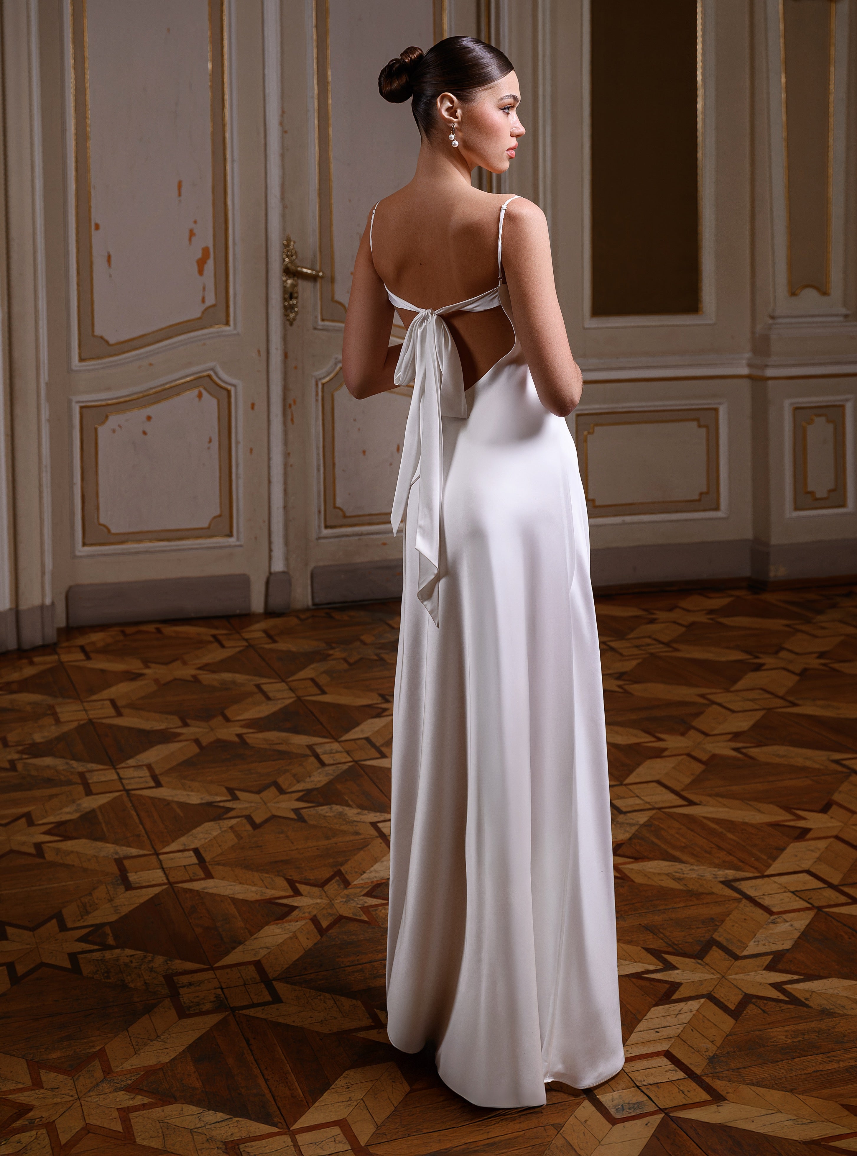 Diana long slip dress
