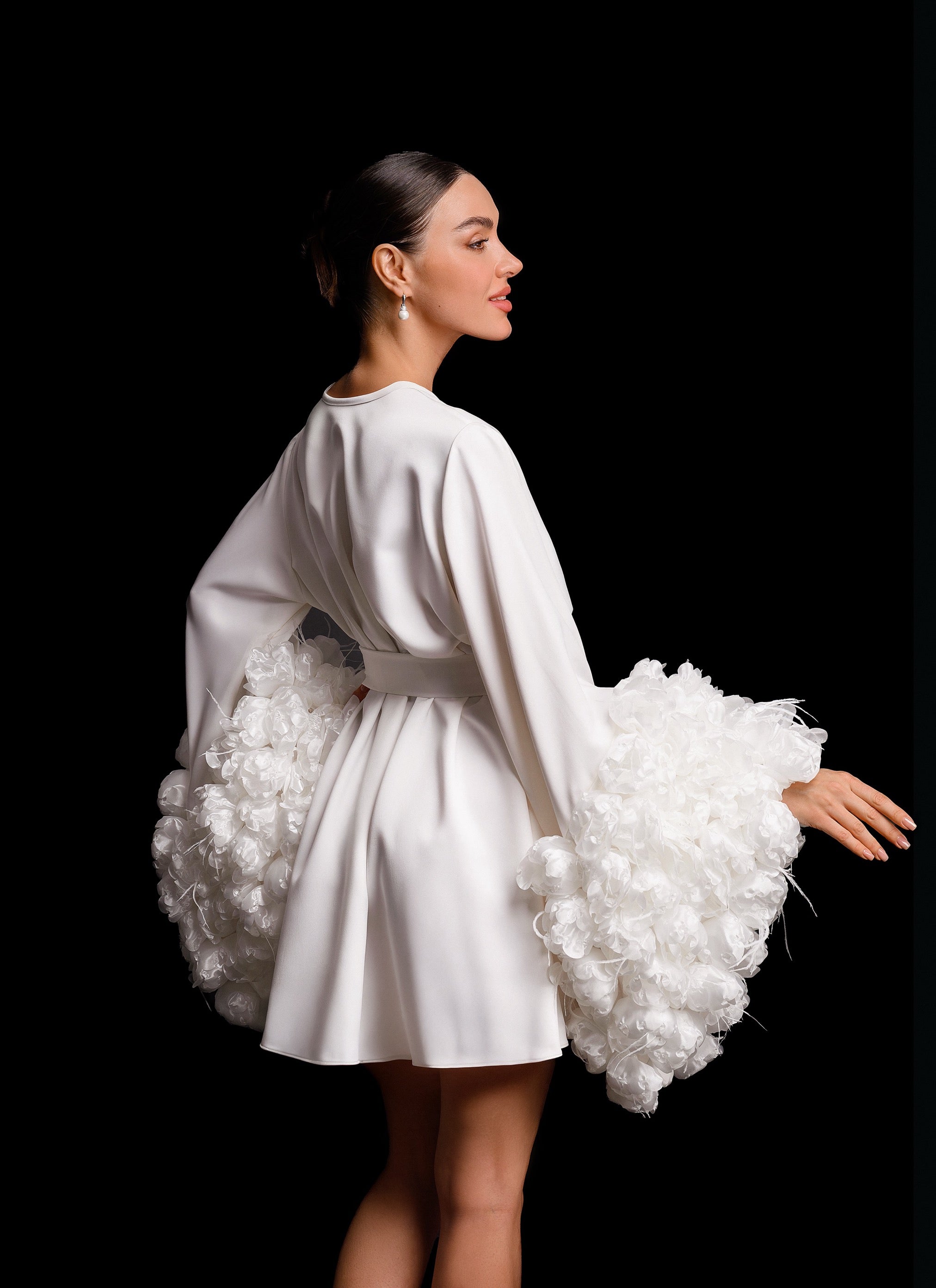 Nicole mini Bridal Robe