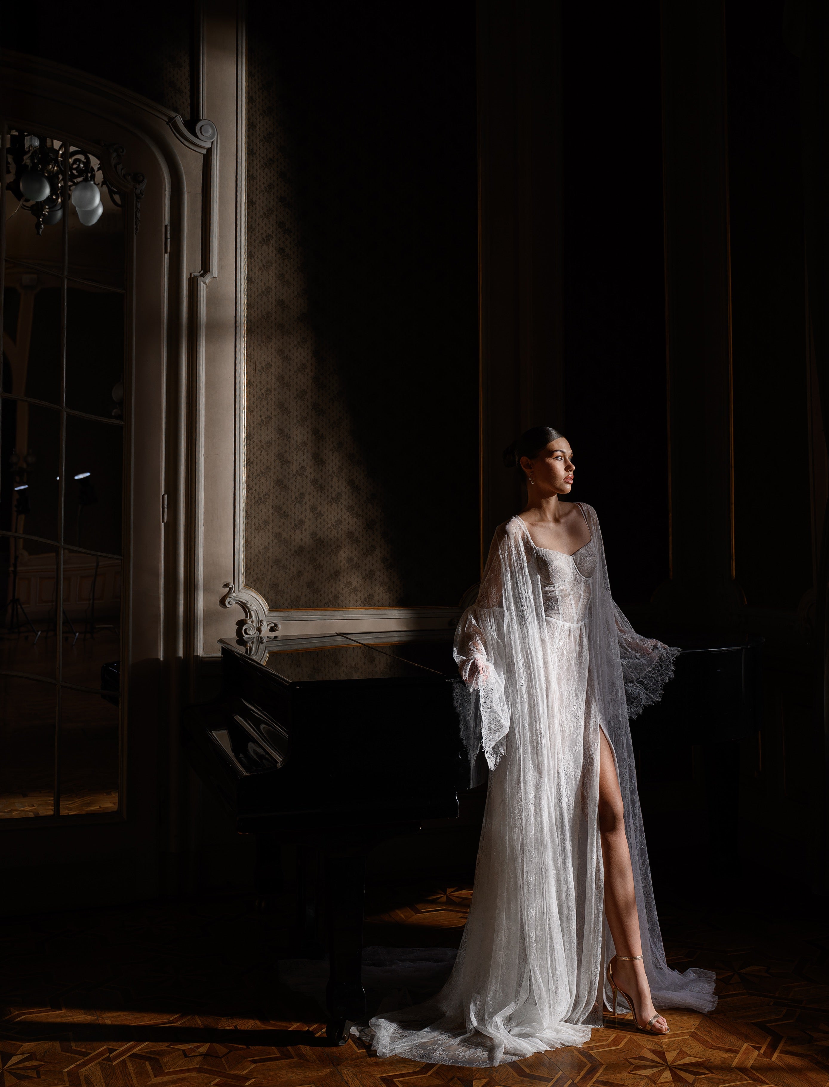 Lavina Bridal robe